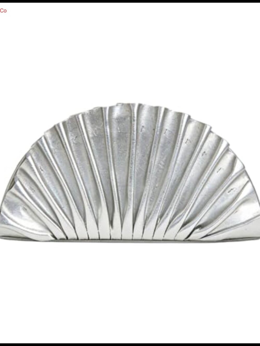 PU Leather Fan Pleated Evening Clutch Shoulder Bag Party Prom